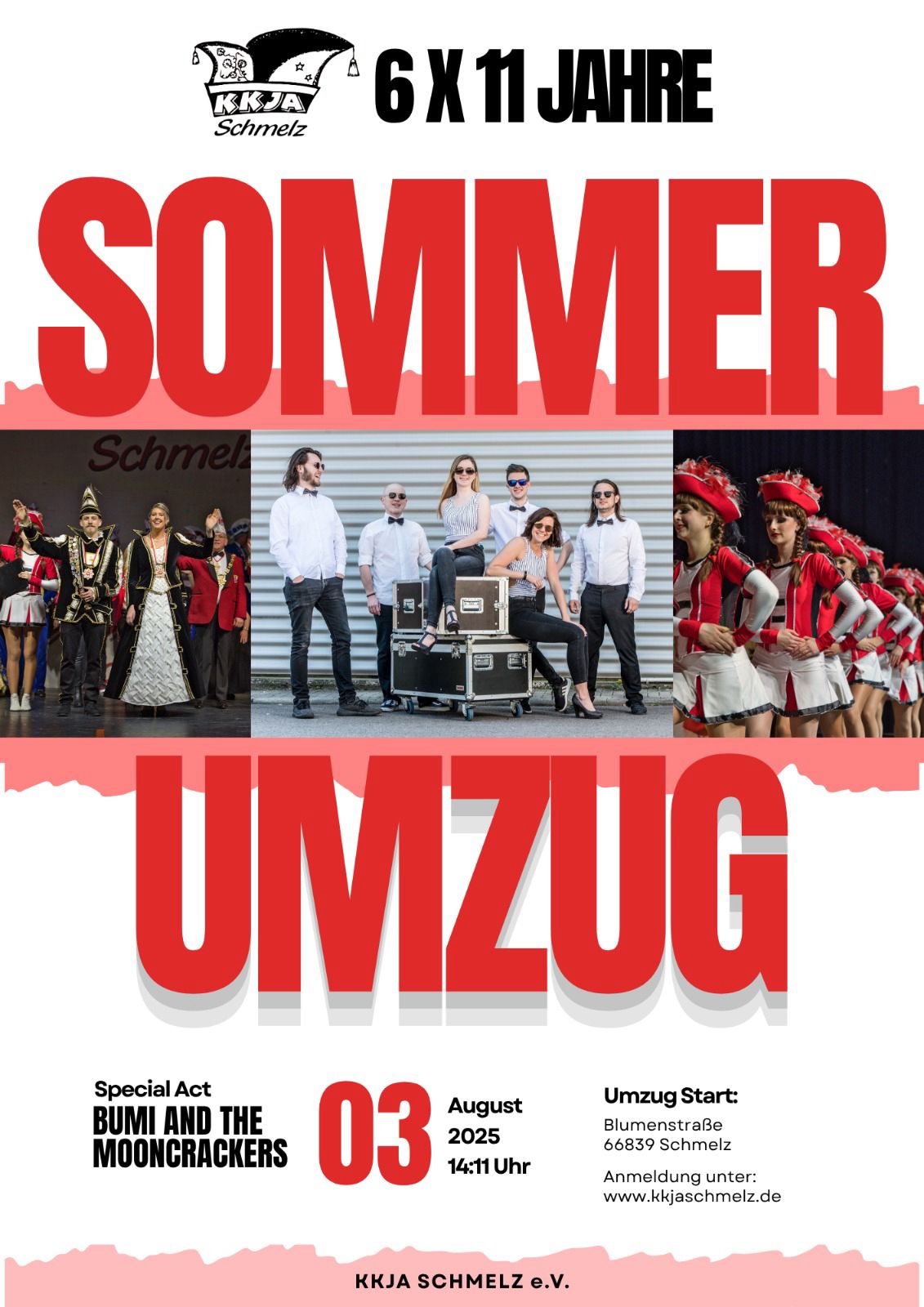 Plakat Sommerumzug 2025